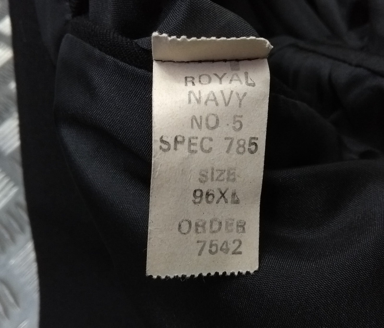 No5 Dress Jacket RN British Naval Style 8 Button Undress 96cm X-long NEW
