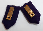 Gorgets RAChD Insignia British Royal Army Chaplains' Department Subdued Buttons