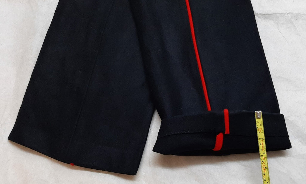 Genuine British Issued Footguards ETC Black Wool Dress Trousers W94cm
