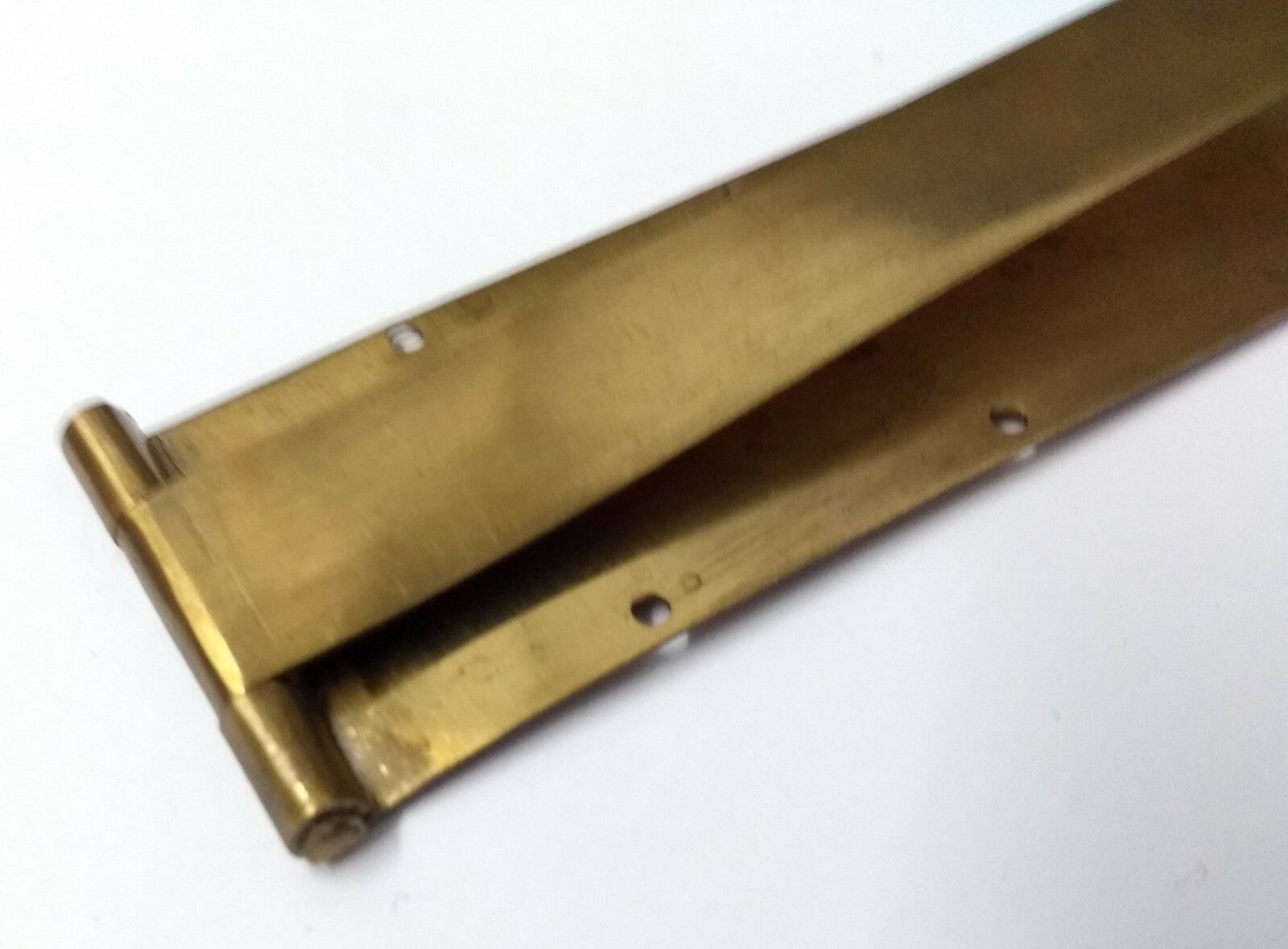 Genuine Vintage British Hinged Strip Fitting Shoulder Board