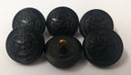 Genuine British Army Queens Gurkha (Logistics) Issue Dress Black Buttons - NEW