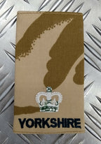 Genuine British Army Desert Camo Yorkshire Rank Slide Various Ranks