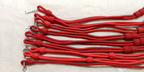 Red / Scarlet Ceremonial & Parade Lanyards / Cords Various Styles joblot of 11
