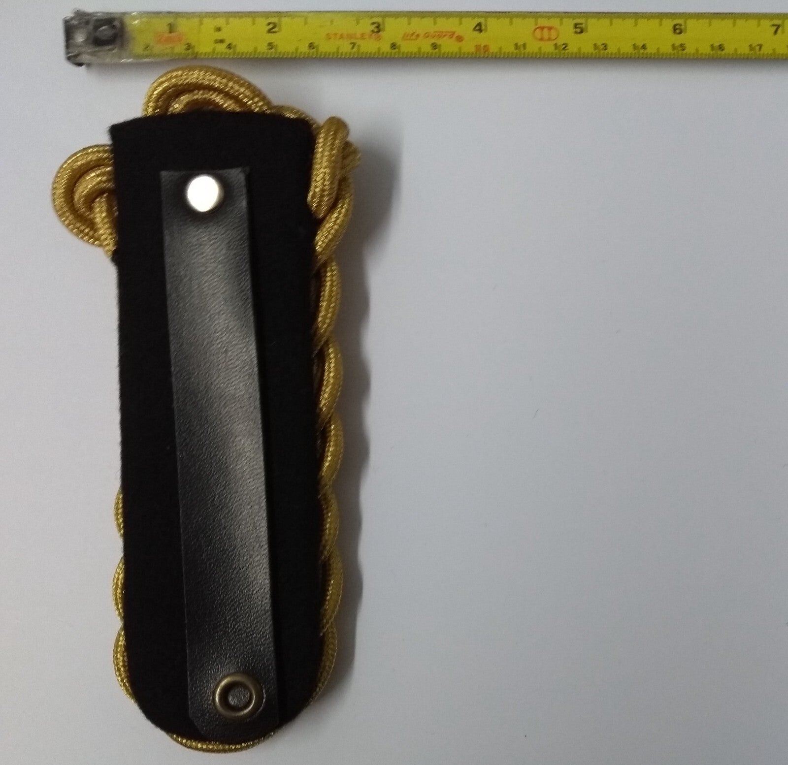 Shoulder Cords Senior Officer Gold Braid Cords With Attaching Straps No Insignia
