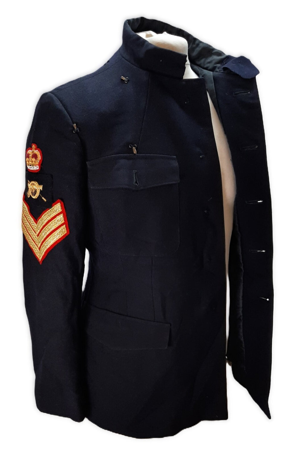 No1 Vintage Jacket British Army Dress Old Pattern Artillery / HAC