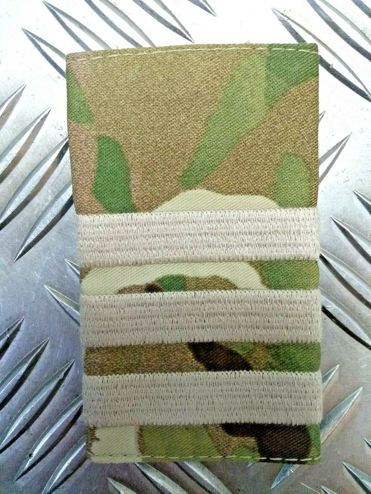 WG Cdr SLIDER RAF Royal Air Force MTP Multi-Cam Style Tab Slide With 3 Bars New