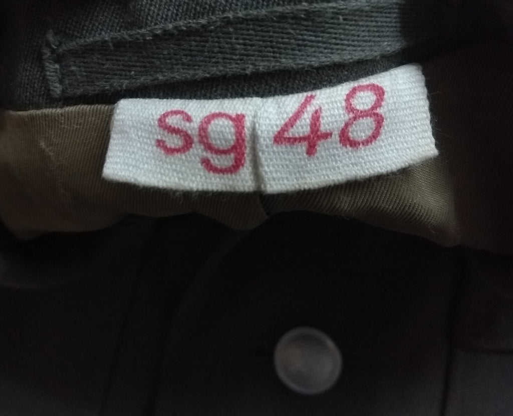 DDR Jacket Field Grey NVA East German Ofc Parade No Insignia