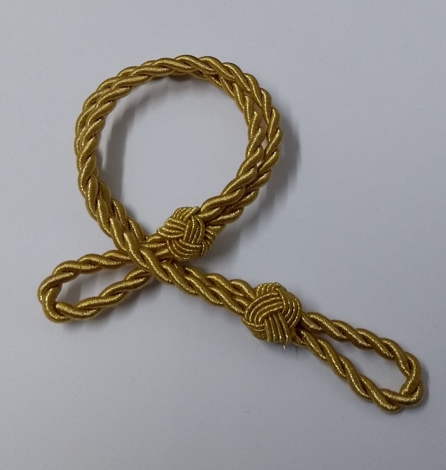 Hat Cord Gold Twisted Issue Ceremonial Officer's Dress Cap Made in UK