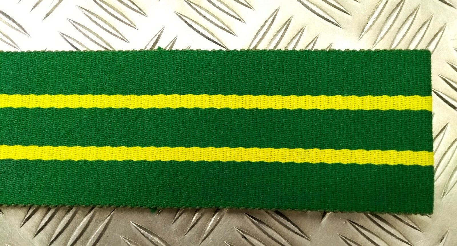 Genuine British Issue Suffolk & Norfolk Yeomanry Stable Belt Material 75mm - NEW