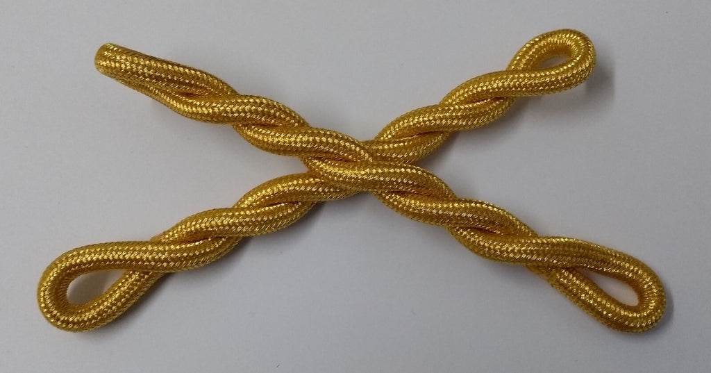 Shoulder Cords Issue 1/4" Cord 5 1/2" Long Single Twist Made In The UK