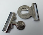 Genuine United States Riverside Academy Silver Belt Buckle Locket HBS7