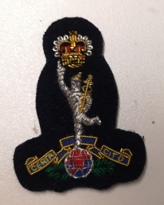 British Side Cap Royal Signals Forage Hat With Badge Size 56cm
