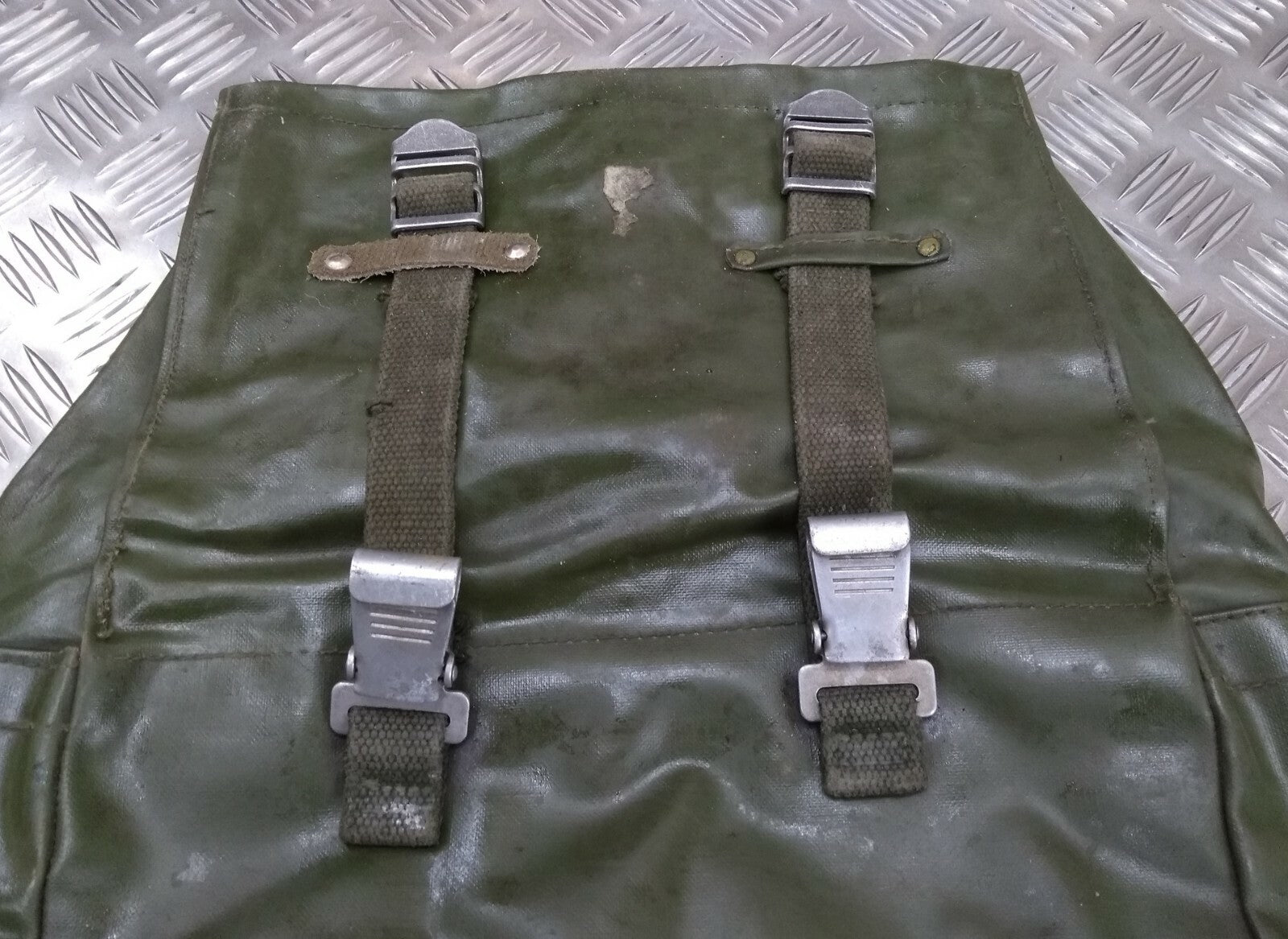 Vintage Pack Vinyl Heavy Duty Back Pack Pannier Side Bag