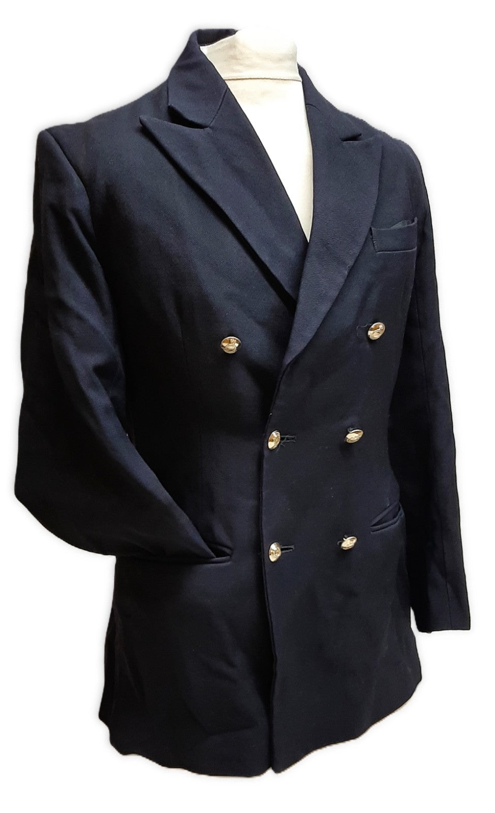 British Army Double Breasted Blazer Blue RMAS & Welbeck No1 Jacket Style