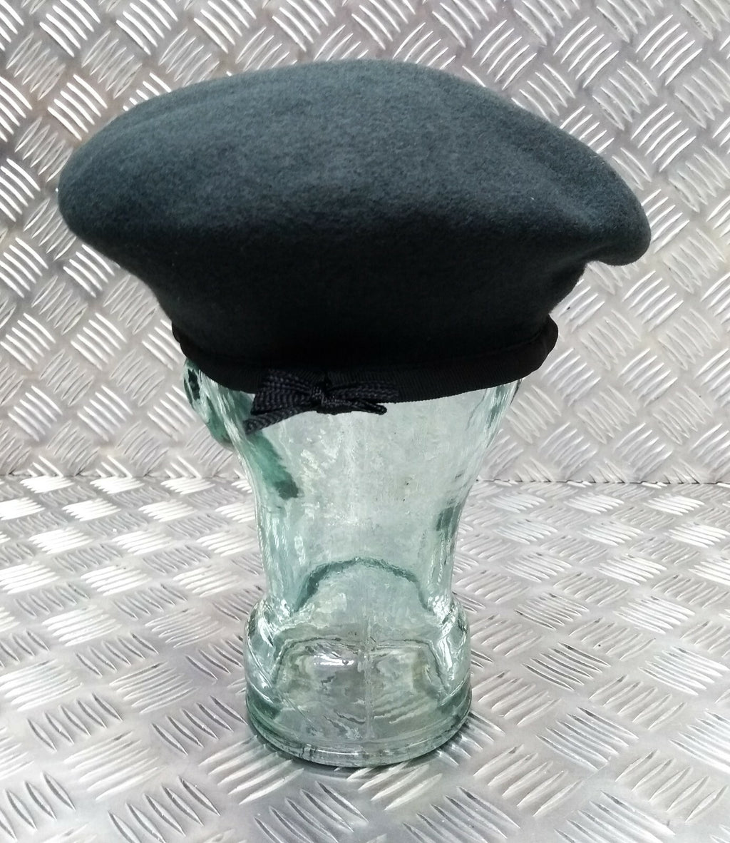 Rifle Green Beret Hobson London Lined Wool Uniform Size 7 1/2 NEW