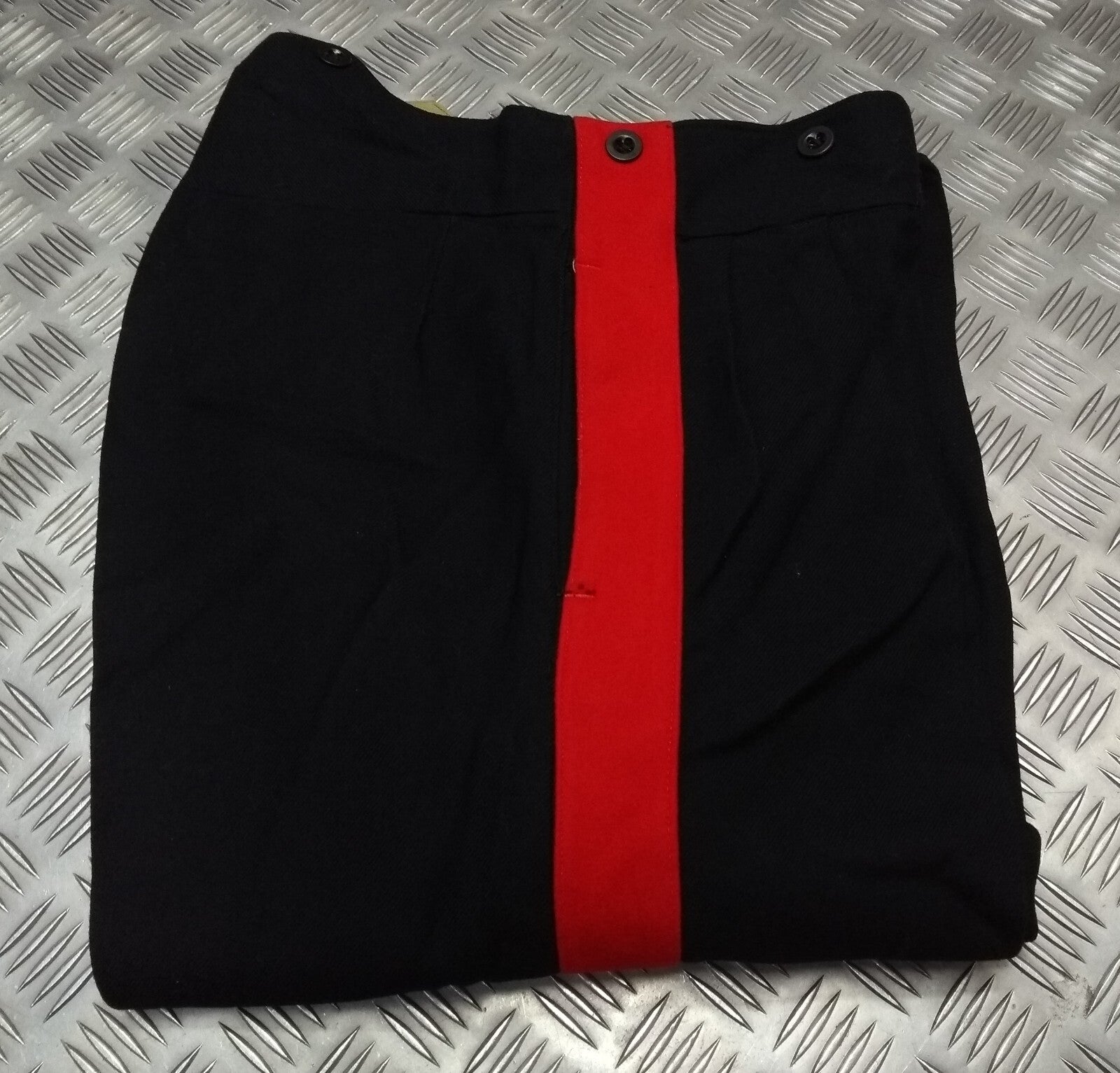 No1 Army Trousers 1957 Vintage Ceremonial British Uniform Dress 1 3/4" Stripes