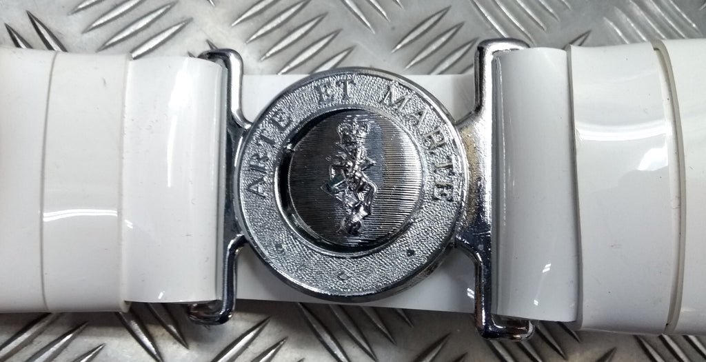 REME White Belt Ceremonial & Parade British With Buckle