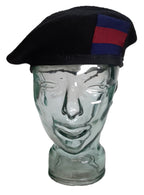 Black Guards Beret Officers Petersham Band British Army Headwear by Golding 55cm