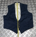 RAF Vintage Mess Dress Waistcoat Royal Air Force Blue Grey Colour Q/C Buttons