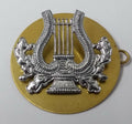 RAF Royal Air Force Lyre Badge Air Force Band and ATC Bandsman Silver Coloured - NEW