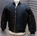 MA1 US Style Bomber Jacket Black - NEW