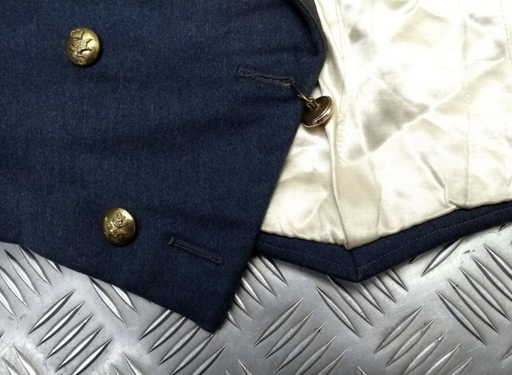 No5 Mess Jacket Vintage RAF Royal Air Force Blue Grey OFC Dress Faulty