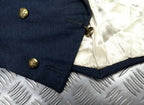 No5 Mess Jacket Vintage RAF Royal Air Force Blue Grey OFC Dress Faulty