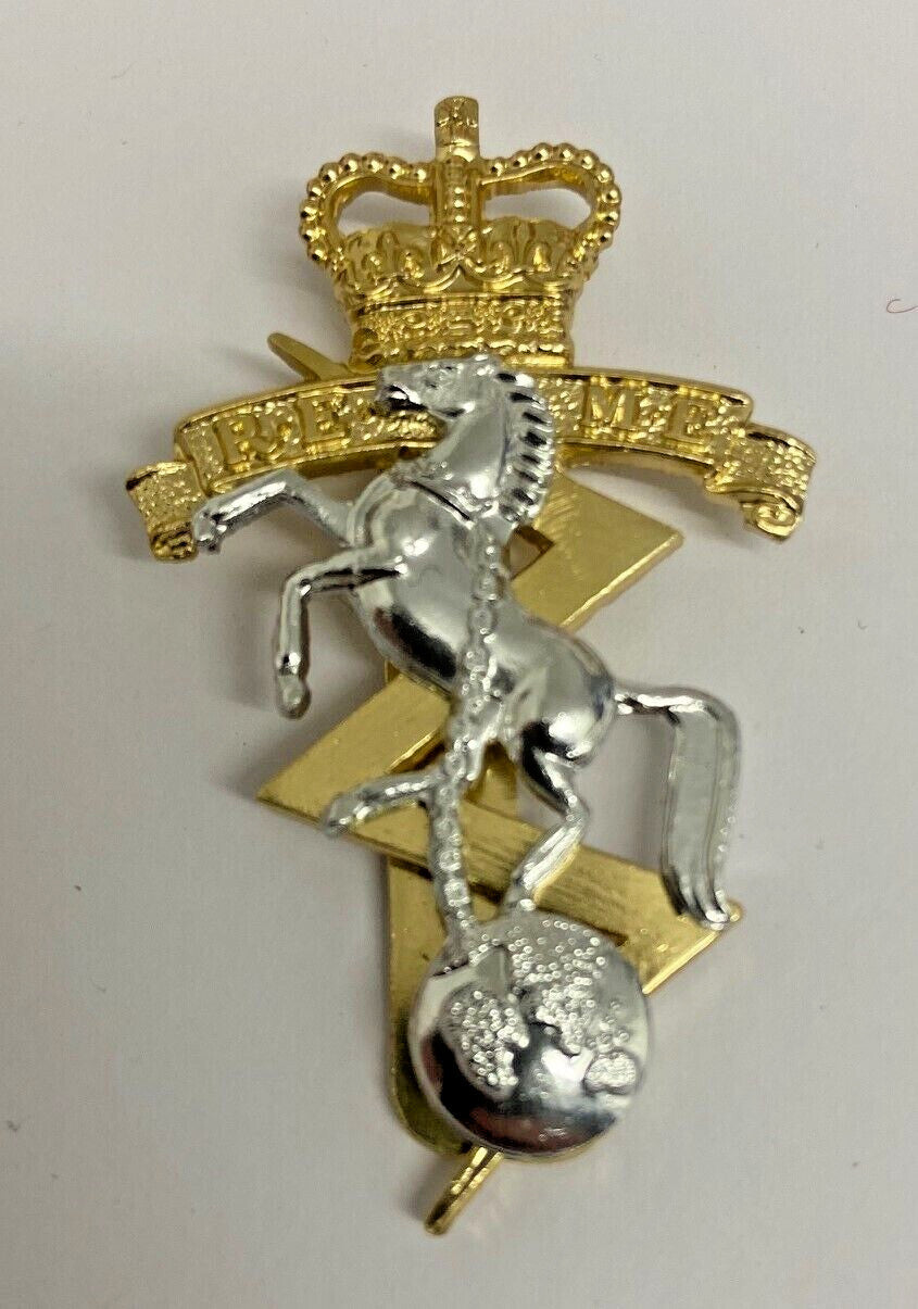 REME Royal Electrical & Mechanical Dress Hat Cap Badge Genuine British Army NEW