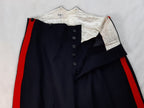 No1 RMAS Trousers British Army Pattern Cadet Officer Dress 1" Red Stripes W34"