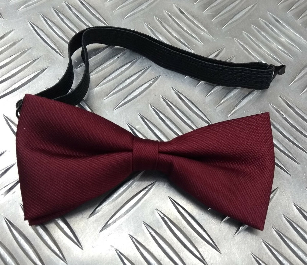Genuine British Made Crimson Bow Tie Evening Mess Dress Dickie NEW