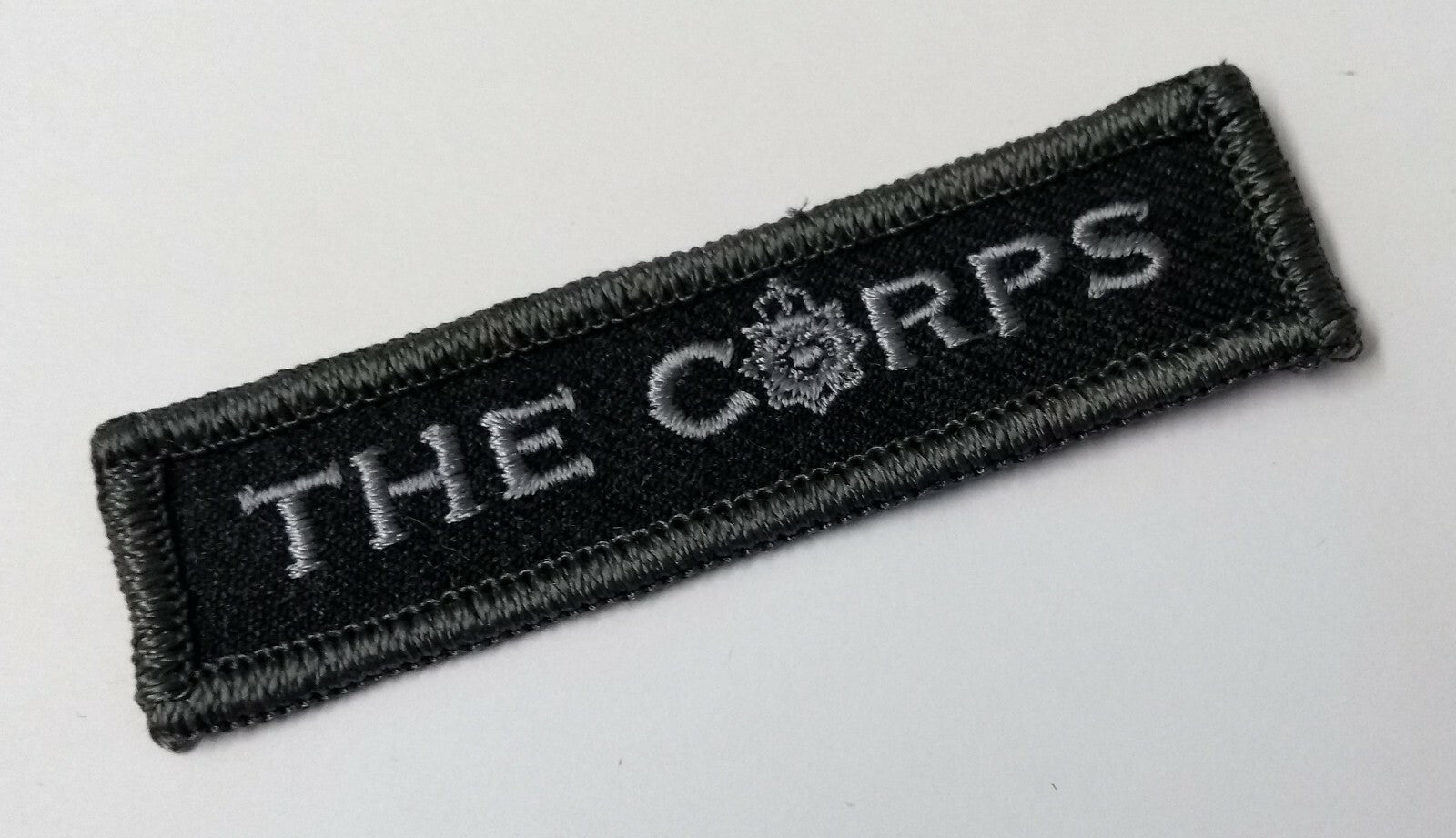 Genuine Issue Made in UK Subdued Patches "The Corps" x 2 New