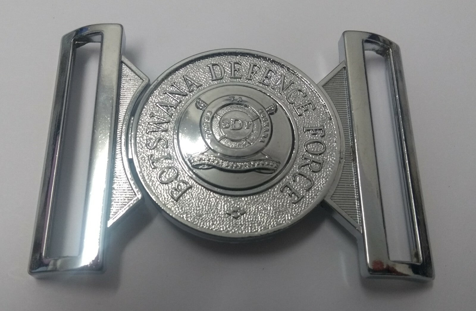 Genuine Botswana Belt Buckle Locket With Insignia - NEW