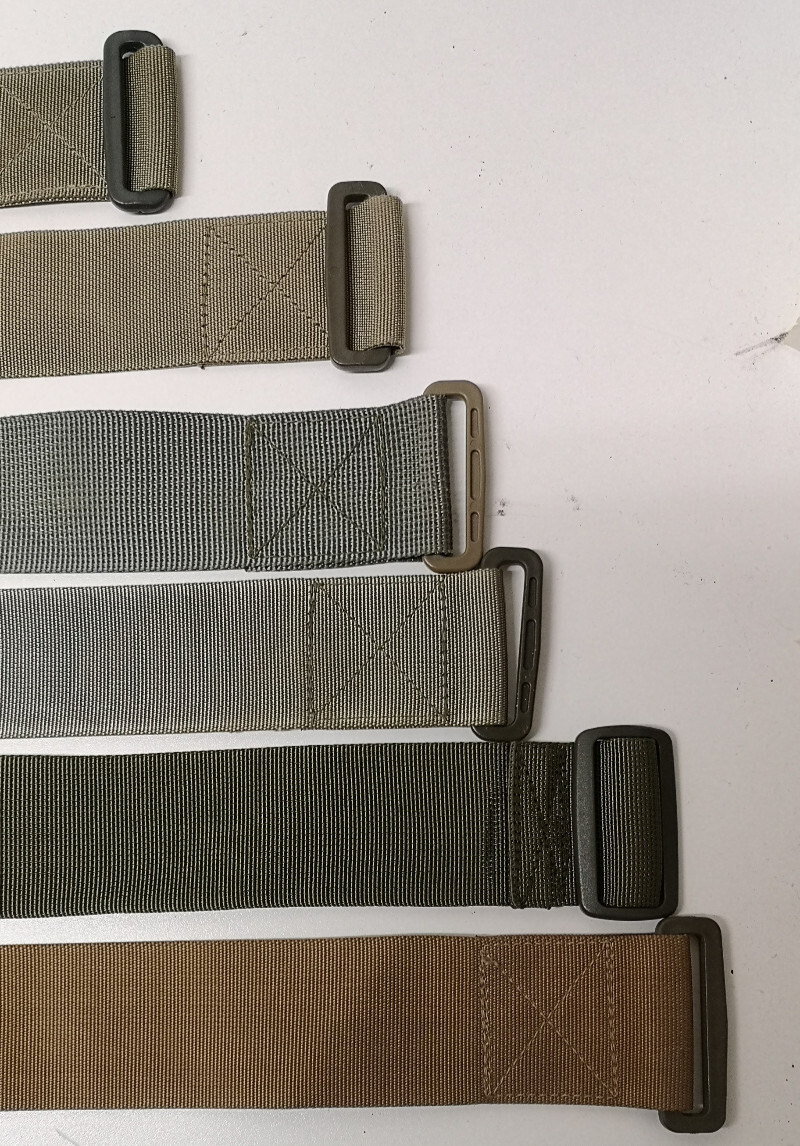 British Army PCS Duty Belt Hook & Loop Fastened with Plastic Buckle joblot of 6