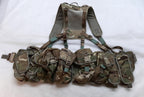 Airborne Army Webbing MTP British Assault Camo Belt Yoke & Osprey Pouches (8)