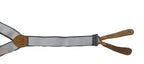 Braces Tri Service British Suspenders Leather Tabs XXL 120cm ALT