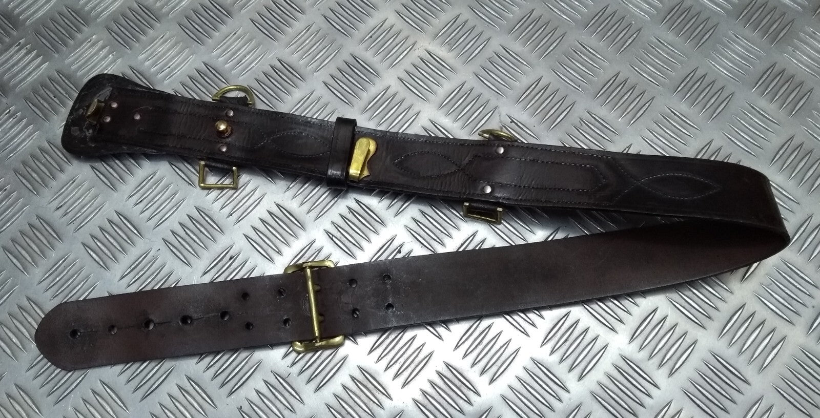 Sam Browne Belt Issue British Size 2 No Shoulder Strap Woman's