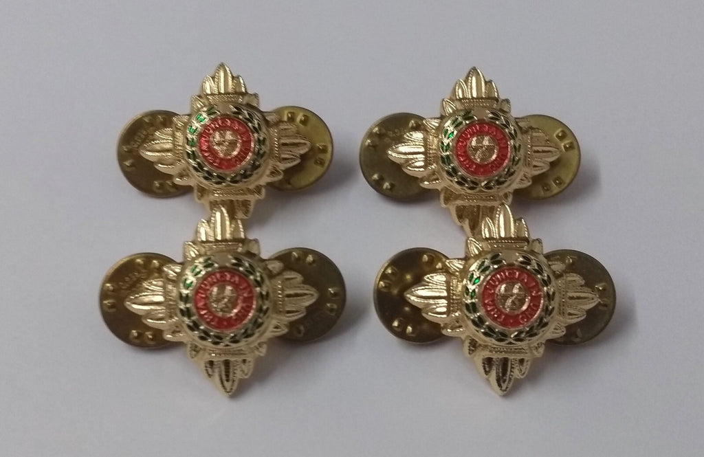 Officers Rank Pips Bath Stars Tria Juncta In Uno 5/8" British- NEW