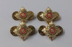 Officers Rank Pips Bath Stars Tria Juncta In Uno 5/8" British- NEW