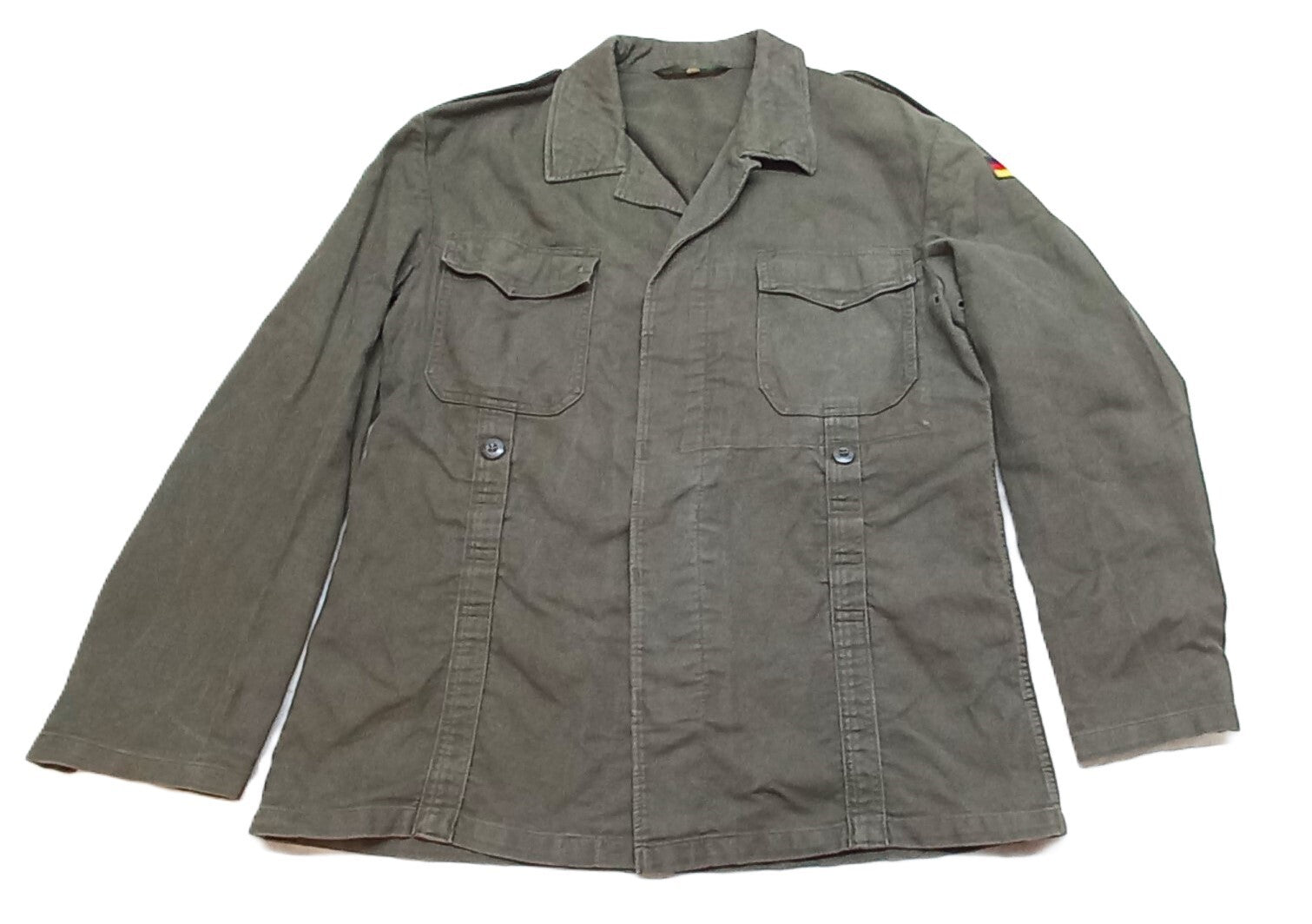 Vintage German Jacket Field Grey "Moleskin" 1985 Bundeswehr Older Pattern