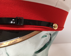 Havering Marching Band Style Sample Peaked Cap with Hat Badge 55cm