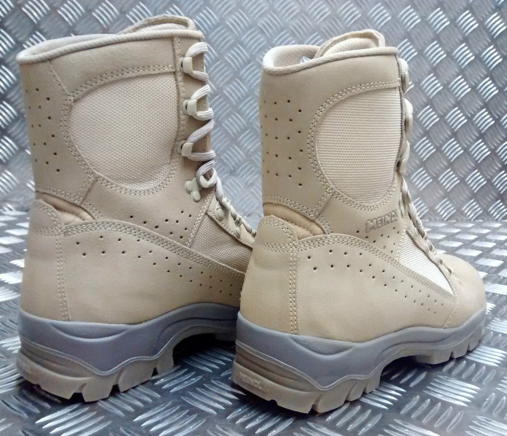Genuine British Army Issue Meindl Desert Fox Assault / Patrol Combat Boots