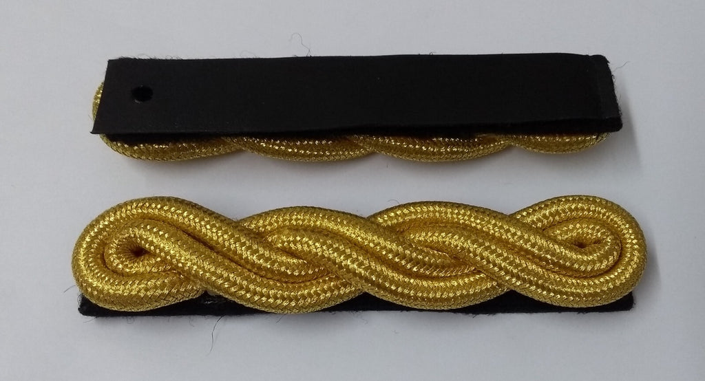 Shoulder Cords Gold Ceremonial Parade Issue No Insignia Made in the UK