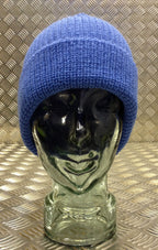 Sky Blue / Light Blue Knitted Beanie Hat / Watch Cap / Woolly Hat - One size NEW
