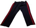 No1 Dress Trousers Wingback British Army Uniform Maroon Stripes Waist 42"