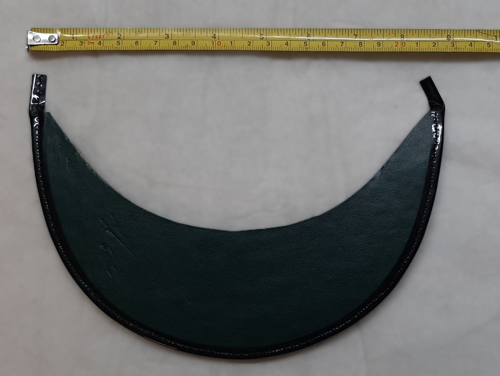 General Officer Peak British Oak Leaf metalized Sprig Dress Hat Visor