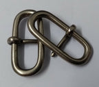 Genuine Vintage British Issue Nickel Plated 1" Prong Rings x2 NEW