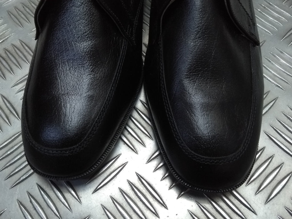 Hobson Dress Shoe Lightweight Uniform Issue Formal Black Leather Moulded Sole