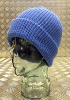 Sky Blue / Light Blue Knitted Beanie Hat / Watch Cap / Woolly Hat - One size NEW