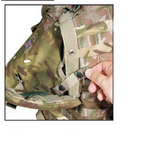 Multi Terrain Pattern MTP Camouflage Fixing Strap / Loop with Press Studs