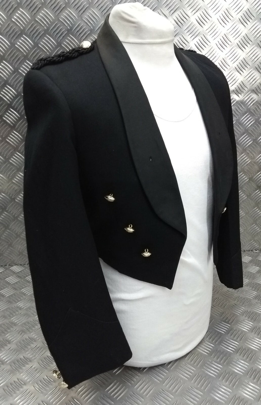 Vintage RTR Royal Tank NCO Ofc Mess Jacket Faulty EBYT405